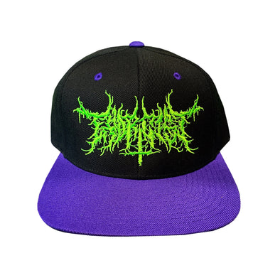 Exorcist Metal Green on Black/Purple Bill Hat