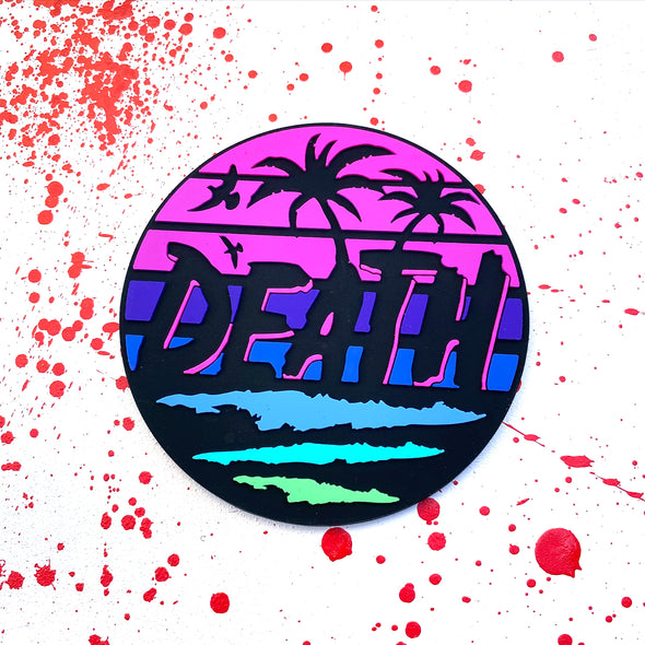 Death Vacation V2 - Drink Coaster