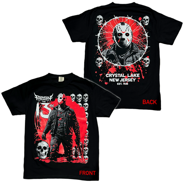 F13-Metal - Oversized Double Sided Tee