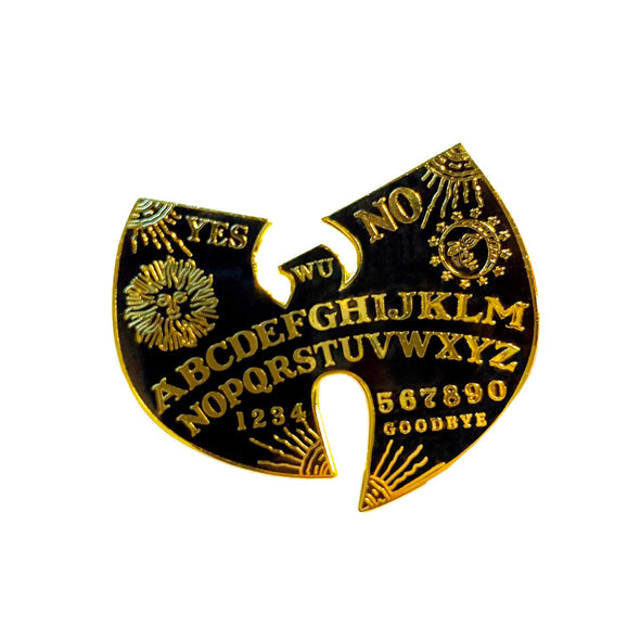 Wuija - Black & Gold - Enamel Pin