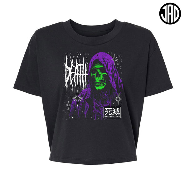 Death & Destruction - Alternative Women's Crop Tee