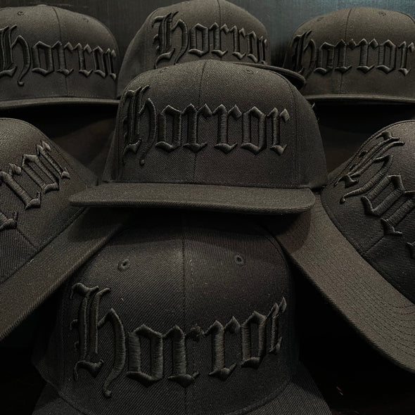 HORROR - Black/Black - Hat