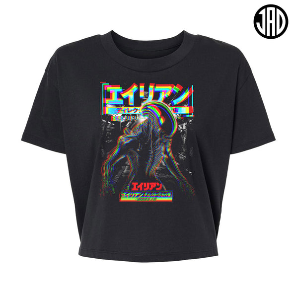 Xeno Import 3D - Alternative Women's Crop Tee