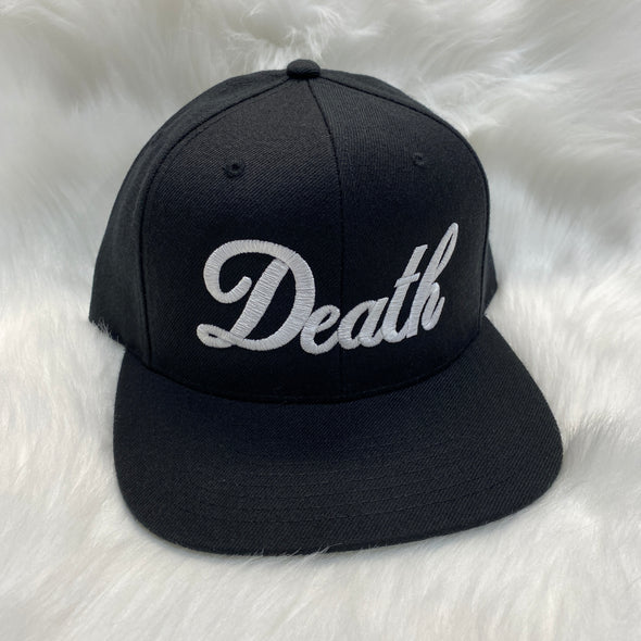 Death - Black/White - Hat