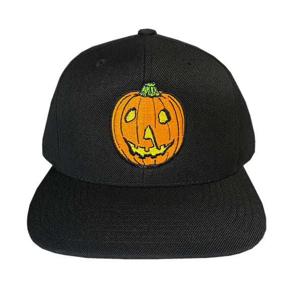 78 Pumpkin Black Hat