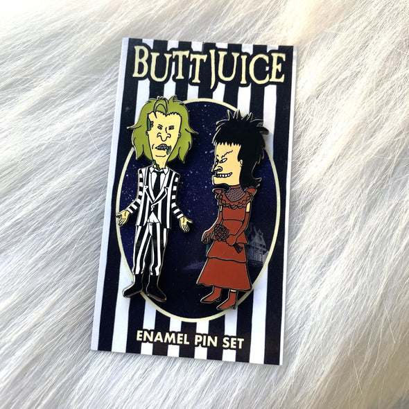 Buttjuice - Enamel Pin Set