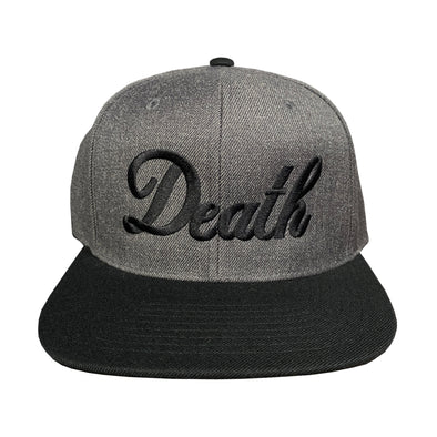 Death - Charcoal/Black - Hat
