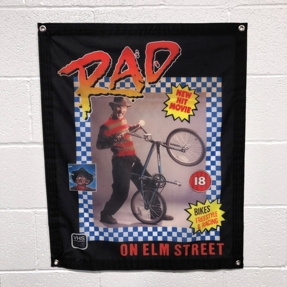 Black Rad On Elm Street - Banner