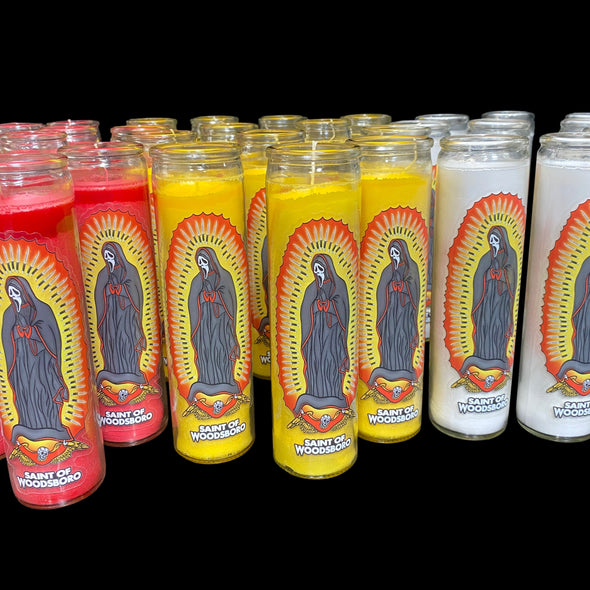 Saint Of Woodsboro Candles