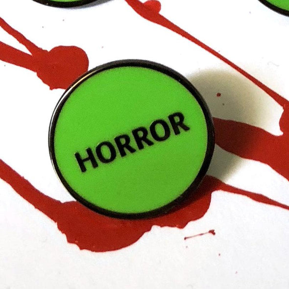 Horror VHS Sticker - Mini - Enamel Pin