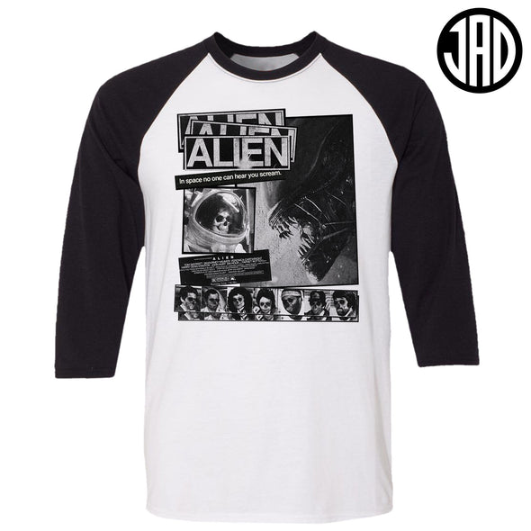 Alien Poster - Men's Baseball Tee