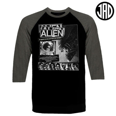 Alien Poster - Men's Baseball Tee