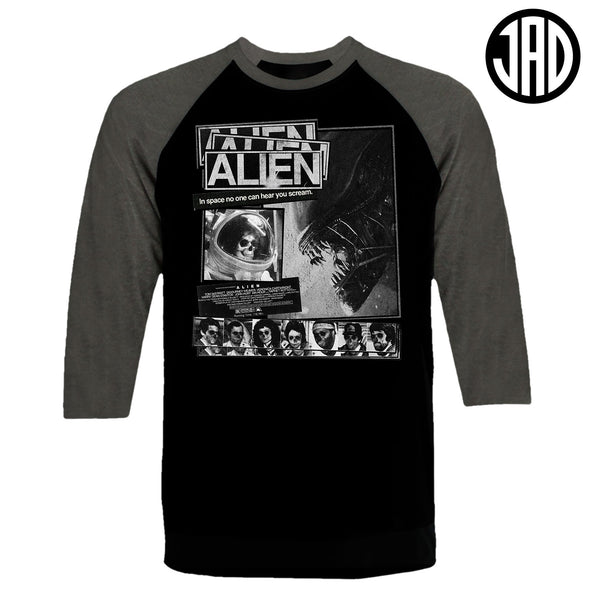 Alien Poster - Men's Baseball Tee