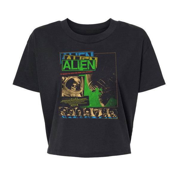 Alien Poster V2 - Alternative Women's Crop Tee