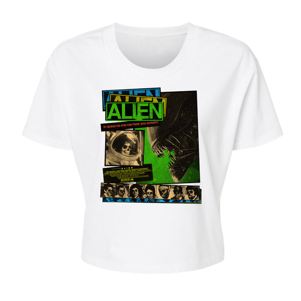 Alien Poster V2 - Alternative Women's Crop Tee