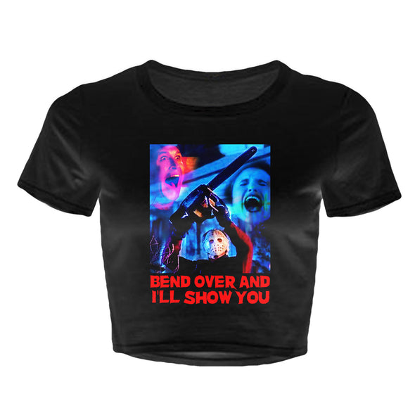 Bend Over - Women's Crop Top