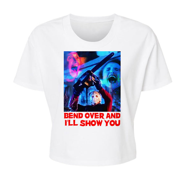 Bend Over - Alternative Women's Crop Tee