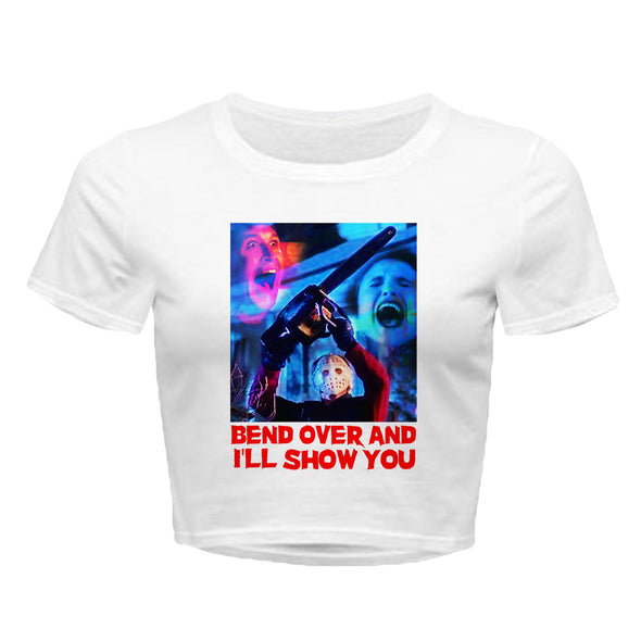 Bend Over - Women's Crop Top