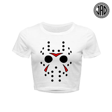 Big Hockey Mask - Women's Crop Top