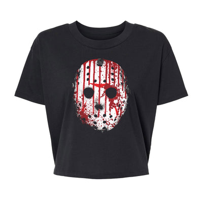 Blood Mask - Alternative Women's Crop Tee