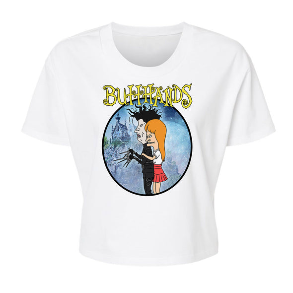 Butthands - Alternative Women's Crop Tee