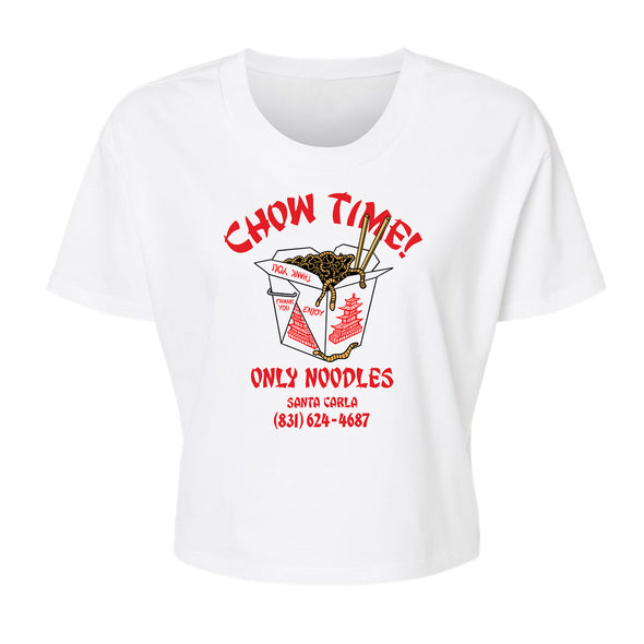 Chow Time - Alternative Women's Crop Tee