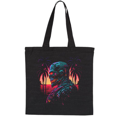 Cyborg On Vacation - Tote Bag