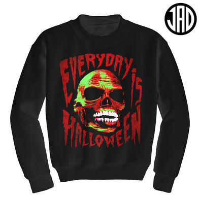 Everyday Is Halloween Skull - Crewneck Sweater