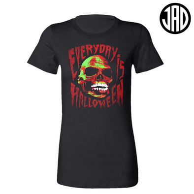 Everyday Is Halloween Skull - Women's Tee