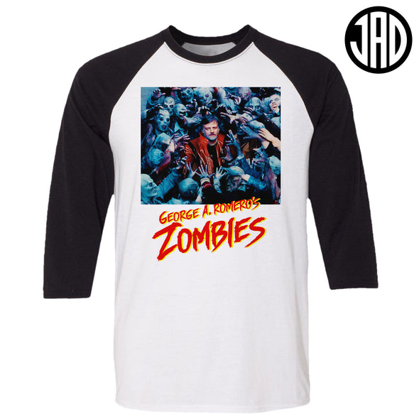 GAR Zombies - Men's Baseball Tee