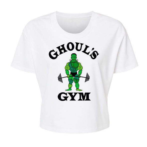 Ghoul's Gym Color - Alternative Women's Crop Tee