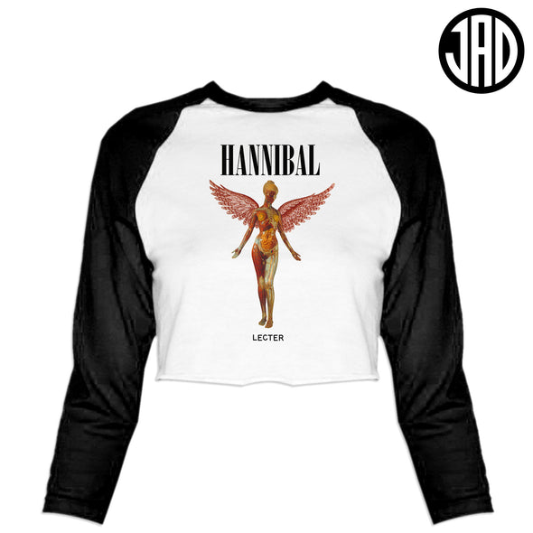 Hannibal - Women's Cropped Baseball Tee