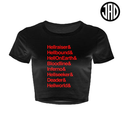 Hell 8 - Women's Crop Top