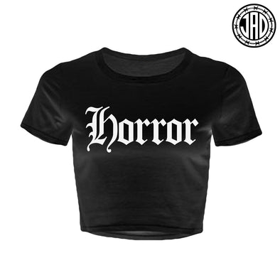 Horror Old E - Women's Crop Top