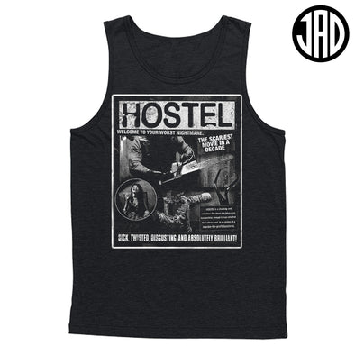 Hostel Poster - Men's (Unisex) Tank