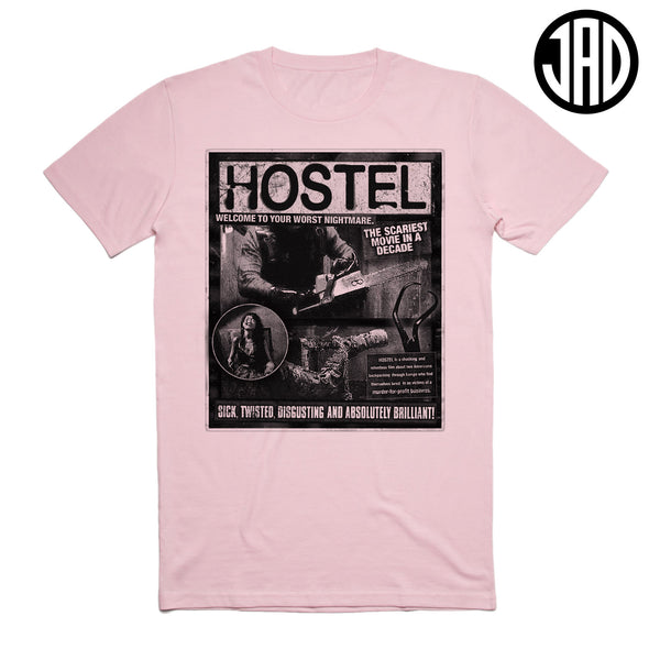 Hostel Poster - Men's Tee