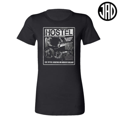 Hostel Poster - Women's Tee