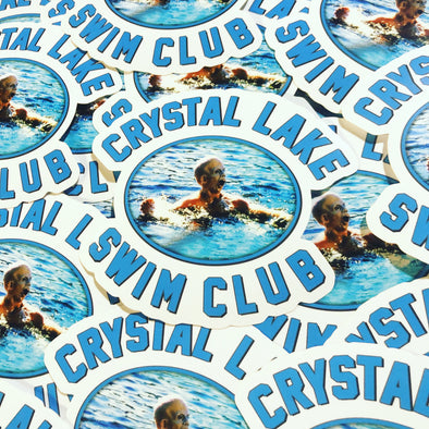 Crystal Lake Swim Club Sticker