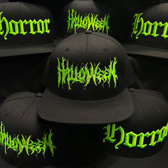 Halloween Metal - Neon Green/Black - Hat