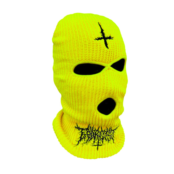 Exorcist Metal Yellow Ski Mask