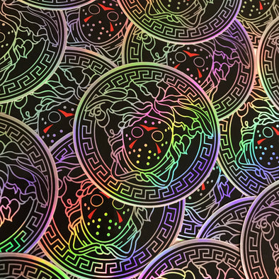 VOORSACE Black Holographic Sticker