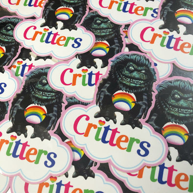 CritterBears Pink Sticker