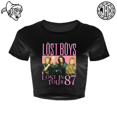 Lost In 1987 Tour - Women's Crop Top