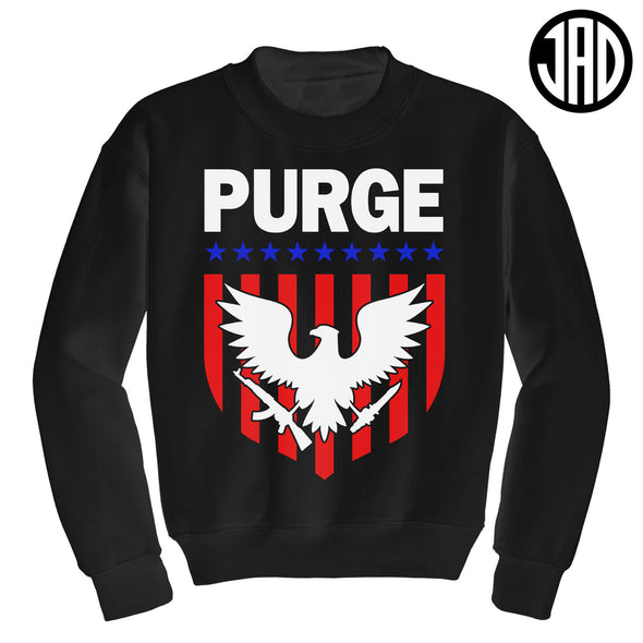 Purge Shield - Crewneck Sweater