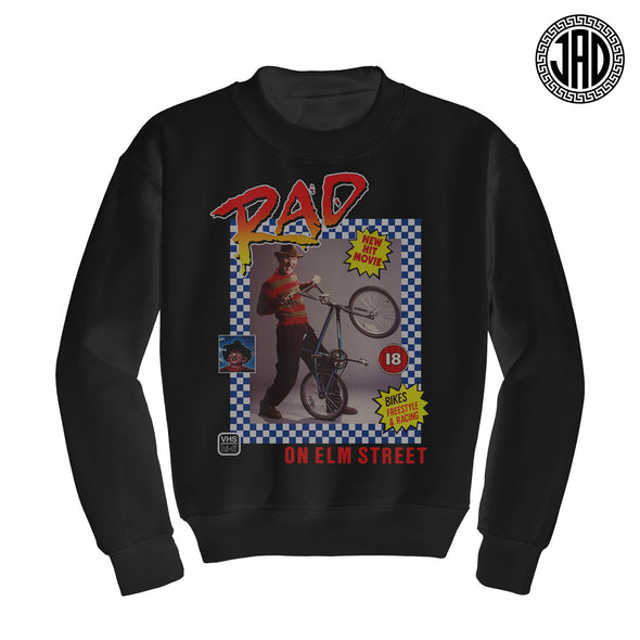 Rad On Elm Street - Crewneck Sweater