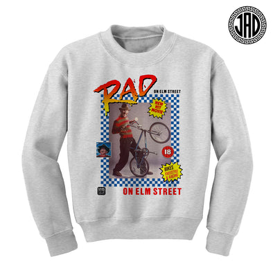 Rad On Elm Street - Crewneck Sweater