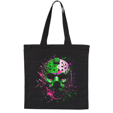 Splatter Mask Green - Tote Bag