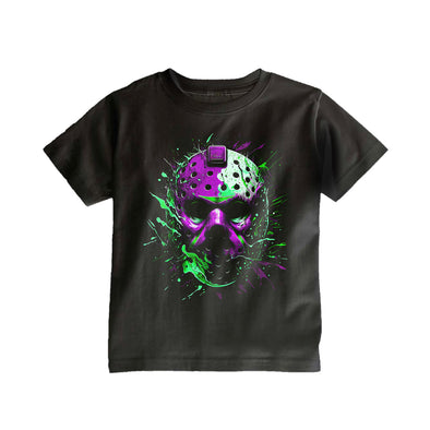 Splatter Mask Purple - Kid's Tee