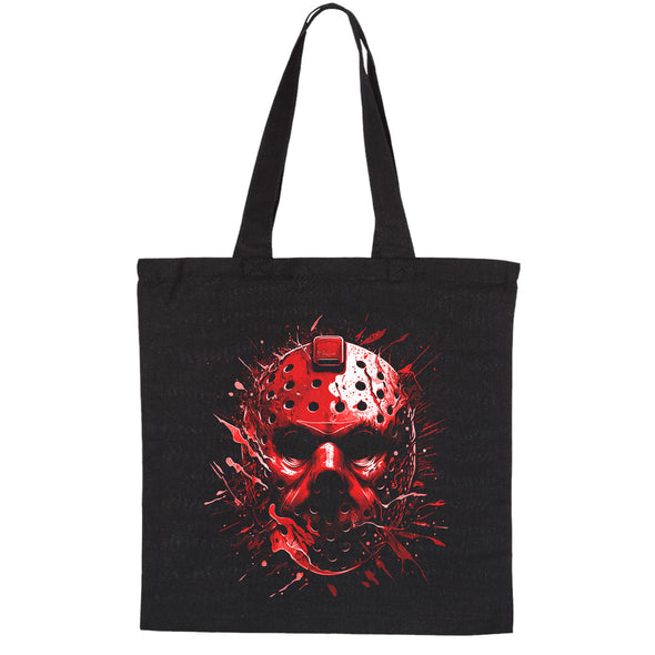 Splatter Mask Red - Tote Bag