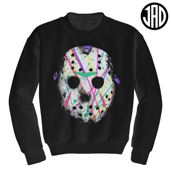 Splatter Wave Mask - Crewneck Sweater